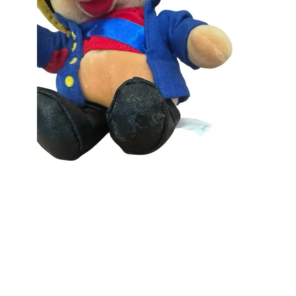 Disneyland Resort Winnie The Pooh Pirate Pooh Bean Bag Stuffed Plush 8” Toy